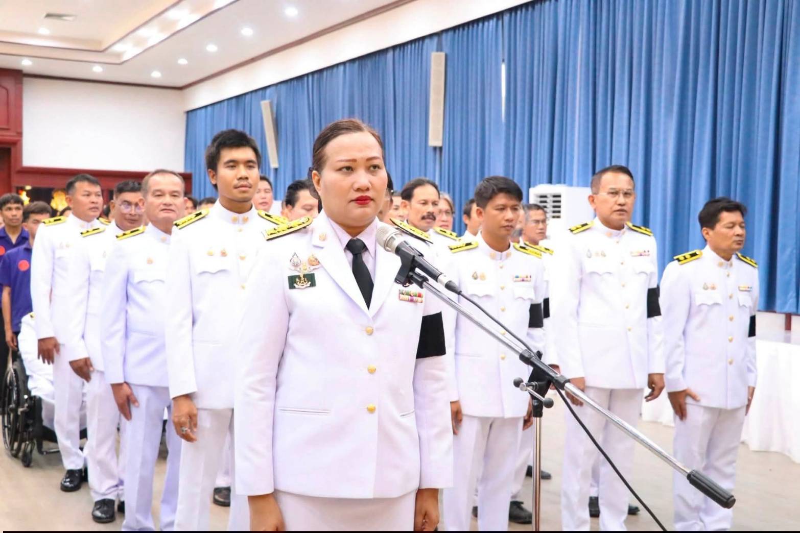 title - นางสาวอมรรัตน์ แขวงโสภา ปฏิรูปที่ดินจังหวัดพระนครศรีอยุธยา ปฏิบัติหน้าที่ในตำแหน่งผู้อำนวยการศูนย์ส่งเสริมและพัฒนาอาชีพเสริมนอกภาคการเกษตร(ศพส.) เป็นประธานในพิธีถวายสัตย์ปฏิญาณเพื่อเป็นข้าราชการที่ดีและพลังของแผ่นดิน เนื่องในโอกาสมหามงคลเฉลิมพระชนมพรรษา พระบาทสมเด็จพระปรเมนทรรามาธิบดีศรีสินทร มหาวชิราลงกรณ พระวชิรเกล้าเจ้าอยู่หัว 28 กรกฎาคม 2569